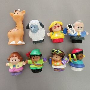 Fisher Price Little People Lot Of 8 Mostly Y2K Vintage